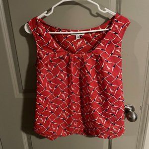 Emily and Fin Red Synchronized Swimmers Tip